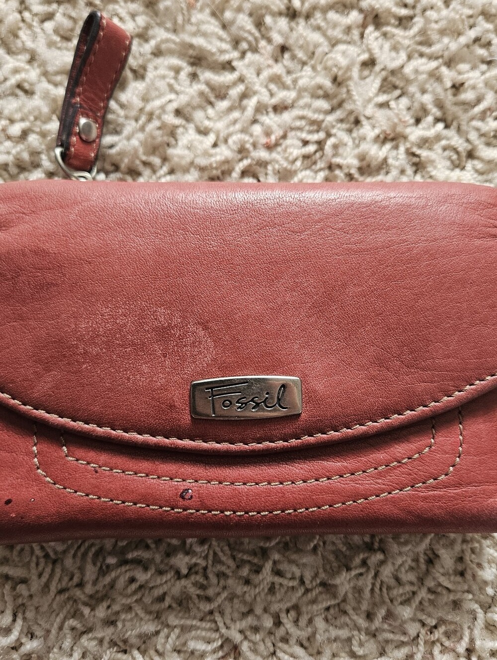 Brown Leather Fossil Wallet